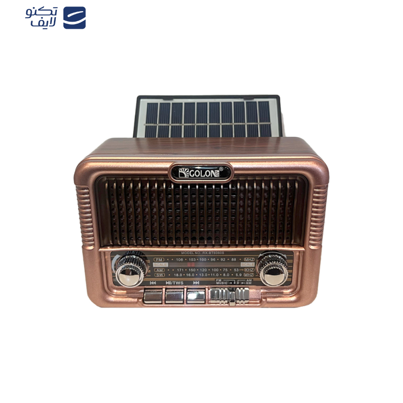 رادیو بلوتوثی گولون مدل RX-BT6060S رادیو بلوتوثی گولون مدل RX-BT6060S