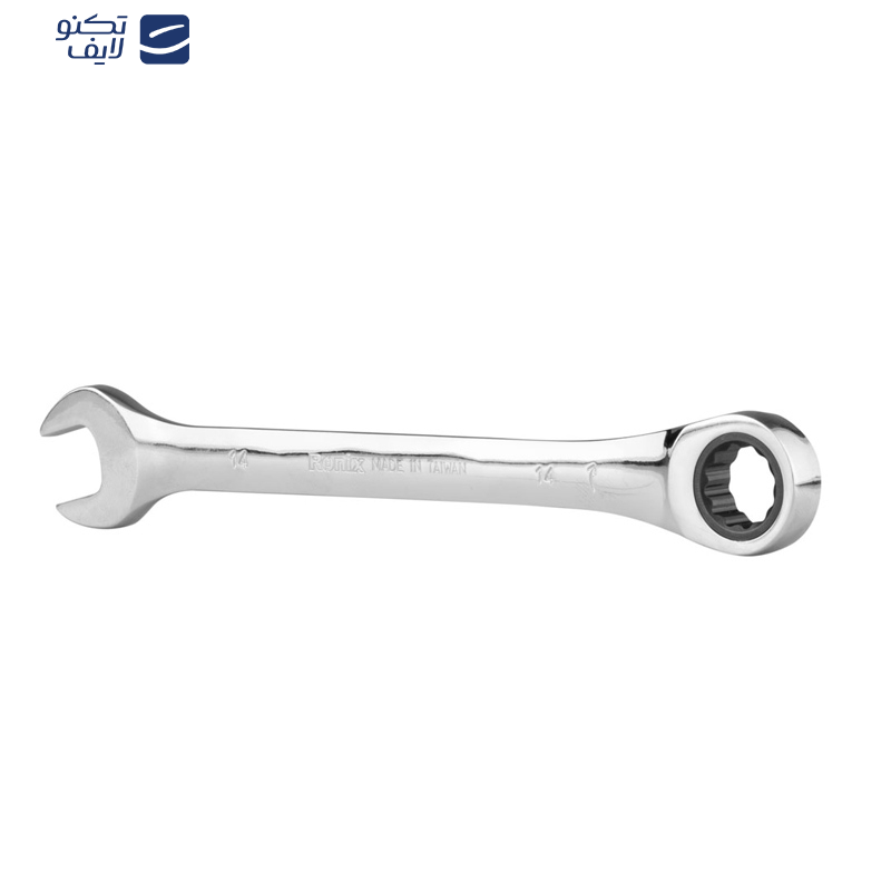 آچار یکسر تخت یک سر جغجغه رونیکس مدل RH-2164 سایز ۱۴ آچار یکسر تخت یک سر جغجغه رونیکس مدل RH-2164 سایز ۱۴