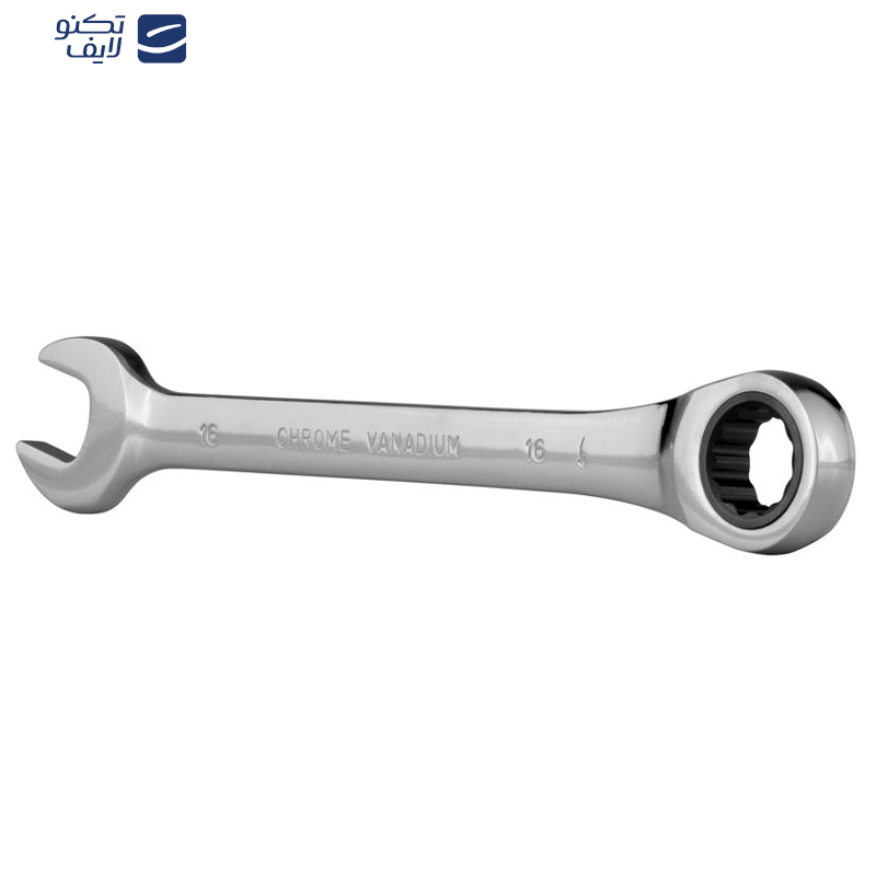 آچار یکسر تخت و یک سر جغجغه رونیکس مدل RH-2166 سایز 16 آچار یکسر تخت و یک سر جغجغه رونیکس مدل RH-2166 سایز 16