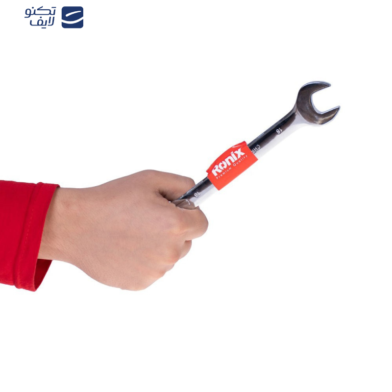 آچار یکسر تخت یکسر جغجغه ای رونیکس مدل RX-2168 سایز 18 میلی متر آچار یکسر تخت یکسر جغجغه ای رونیکس مدل RX-2168 سایز 18 میلی متر