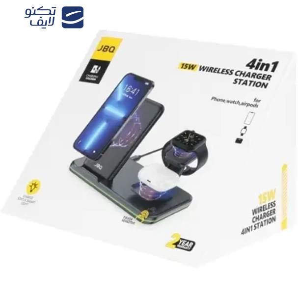 شارژر بی سیم جی بی کیو مدل WLC-31 شارژر بی سیم جی بی کیو مدل WLC-31