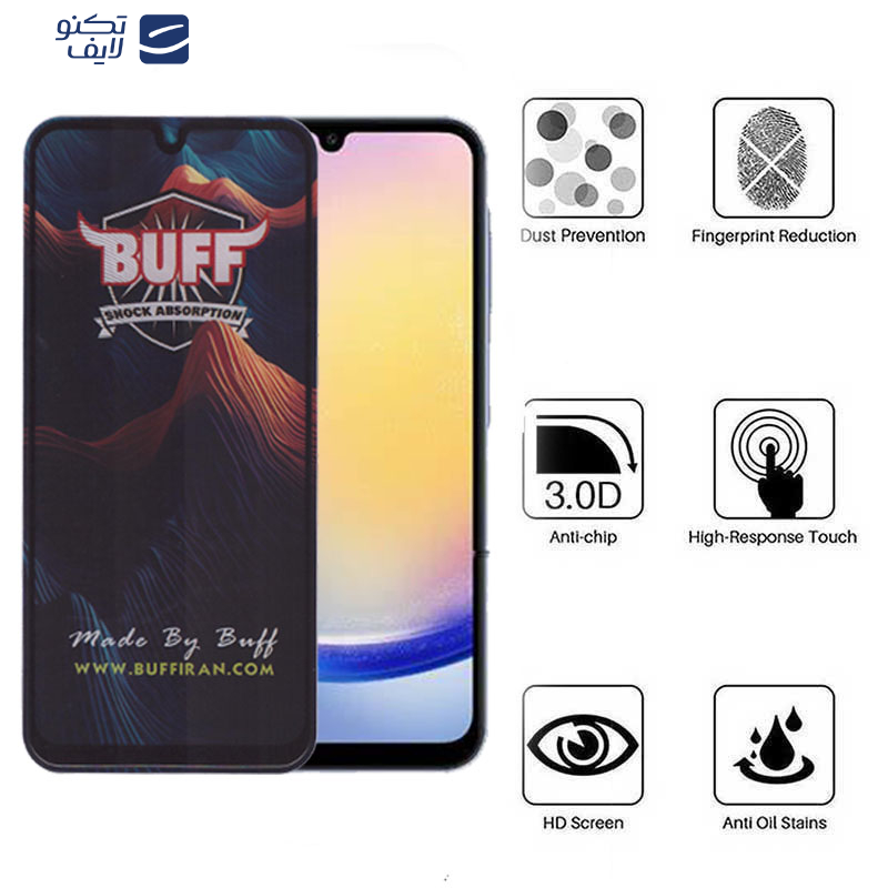 محافظ صفحه نمایش 5D بوف مدل Mountain مناسب برای گوشی موبایل سامسونگ Galaxy A26  محافظ صفحه نمایش 5D بوف مدل Mountain مناسب برای گوشی موبایل سامسونگ Galaxy A26