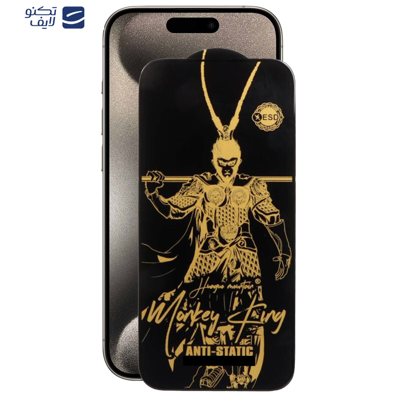 محافظ صفحه نمایش اپیکوی مدل Wukong ESD مناسب برای گوشی موبایل  اپل iPhone 15 Pro Max محافظ صفحه نمایش اپیکوی مدل Wukong ESD مناسب برای گوشی موبایل  اپل iPhone 15 Pro Max