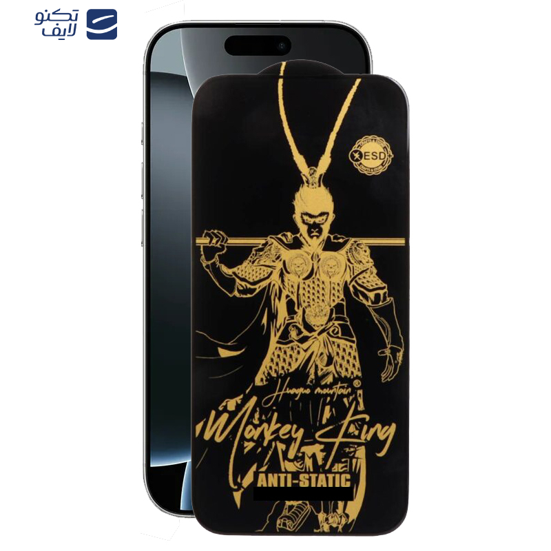 محافظ صفحه نمایش اپیکوی مدل Wukong ESD مناسب برای گوشی موبایل اپل  iPhone 16 Pro Max محافظ صفحه نمایش اپیکوی مدل Wukong ESD مناسب برای گوشی موبایل اپل  iPhone 16 Pro Max