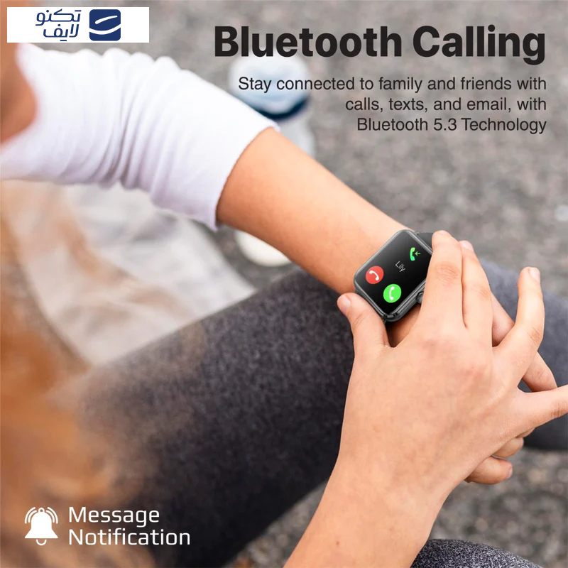 ساعت هوشمند پرومیت مدل PROWATCH-M18.BLACK ساعت هوشمند پرومیت مدل PROWATCH-M18.BLACK