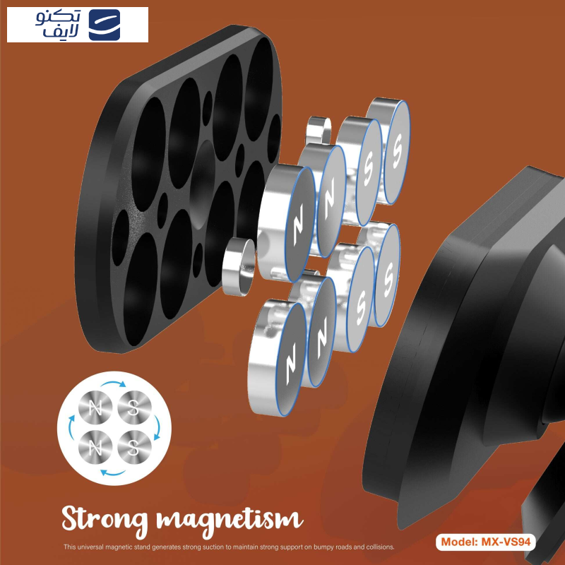 نگهدارنده گوشی موبایل موکسوم مدل MX-VS94 نگهدارنده گوشی موبایل موکسوم مدل MX-VS94