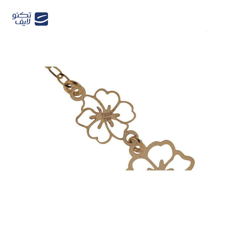 gallery-دستبند طلا زنانه با بافت طرح کارتیه قو طلایی کد B036397 copy.png