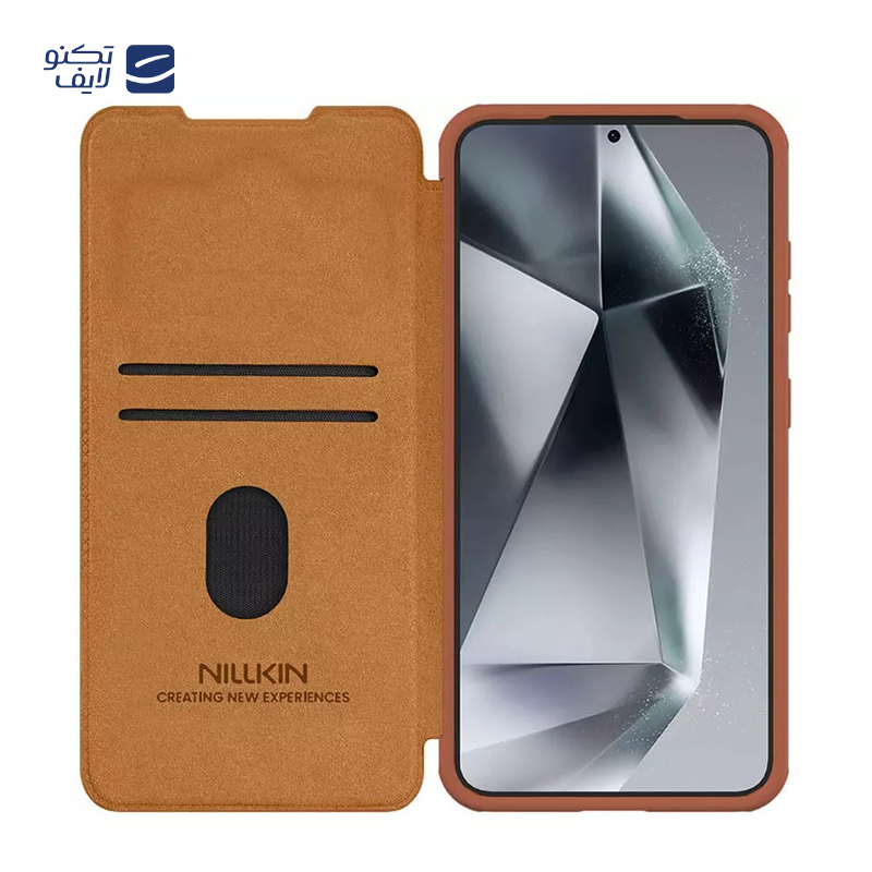 کیف کلاسوری نیلکین مدل Qin Pro مناسب برای گوشی موبایل سامسونگ Galaxy S25 Plus کیف کلاسوری نیلکین مدل Qin Pro مناسب برای گوشی موبایل سامسونگ Galaxy S25 Plus