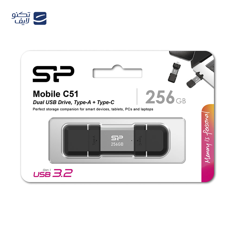 gallery-فلش مموری سیلیکون پاور مدل C51 USB 3.2 ظرفیت 256 گیگابایت copy.png gallery-فلش مموری سیلیکون پاور مدل C51 USB 3.2 ظرفیت 256 گیگابایت copy.png