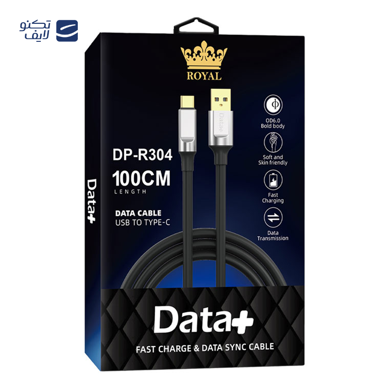 gallery-کابل تایپ سی دیتا پلاس مدل DP-R308 طول 1 متر copy.png gallery-کابل تایپ سی دیتا پلاس مدل DP-R308 طول 1 متر copy.png
