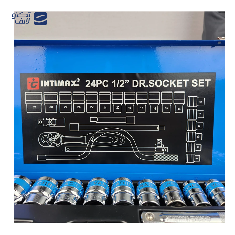 gallery-مجموعه 24 عددی آچار بکس صنعتی اینتیمکث مدل 24p copy.png gallery-مجموعه 24 عددی آچار بکس صنعتی اینتیمکث مدل 24p copy.png