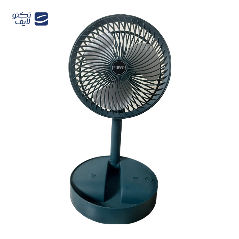 پنکه شارژی مدل هولدر موبایل