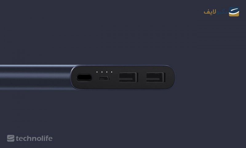پاوربانک شیائومی دو پورت مدل Mi Power Bank 2S با ظرفیت 10000 میلی آمپر ساعت پاوربانک شیائومی دو پورت مدل Mi Power Bank 2S با ظرفیت 10000 میلی آمپر ساعت
