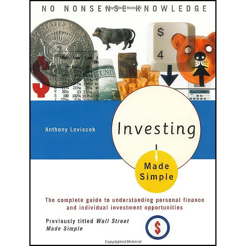 کتاب Investing Made Simple اثر Anthony Loviscek and Randy Anderson انتشارات Broadway Books