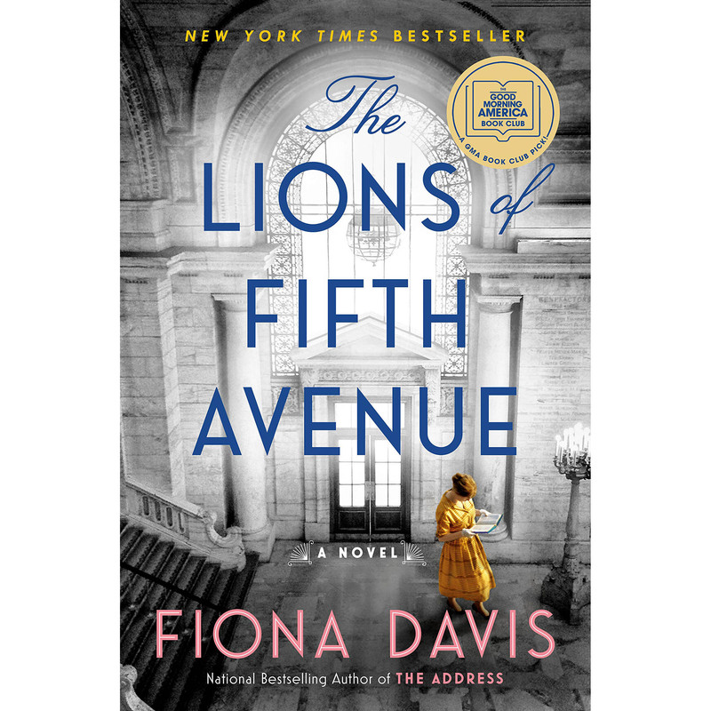 کتاب The Lions of Fifth Avenue اثر Fiona Davis انتشارات Dutton کتاب The Lions of Fifth Avenue اثر Fiona Davis انتشارات Dutton