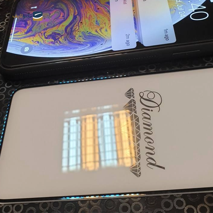 گلس گوشی اپل آیفون X بوف 5D مدل Diamond گلس گوشی اپل آیفون X بوف 5D مدل Diamond