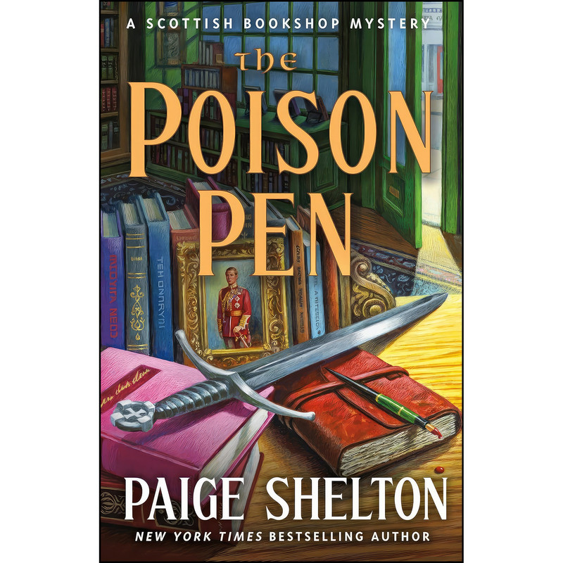 کتاب The Poison Pen اثر Paige Shelton انتشارات Minotaur Books