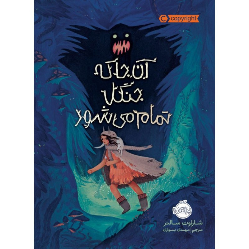 کتاب آن جا که جنگل تمام می شود اثر شارلوت سالتر انتشارات پرتقال