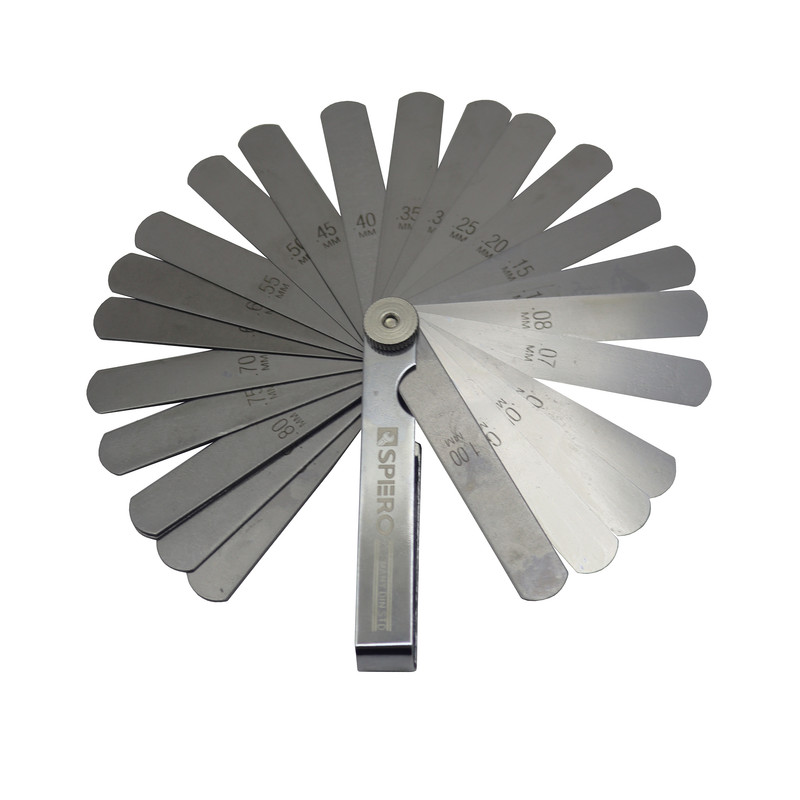 آچار فیلر اسپرو مدل YP-25BLADES مجموعه 25 عددی