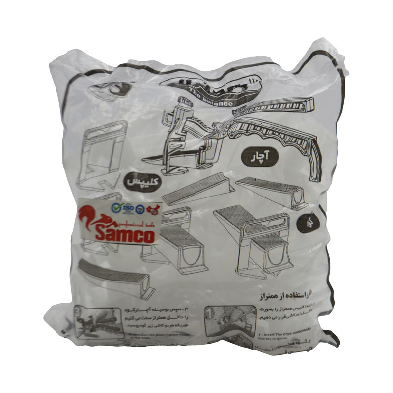 همتراز کاشی سامکو مدل کلیپس کد YPSF-100PCS بسته 100 عددی همتراز کاشی سامکو مدل کلیپس کد YPSF-100PCS بسته 100 عددی