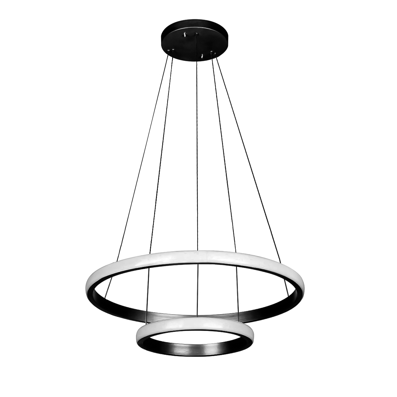 لوستر مدرن سقفی اتاق چشمه نور مدل L6375 مهتابی