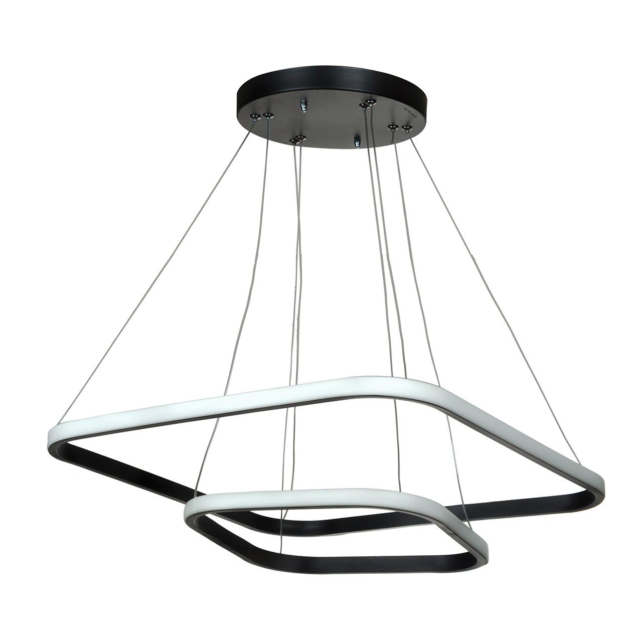 لوستر مدرن سقفی اتاق چشمه نور مدل A6307/2 ریموت دار