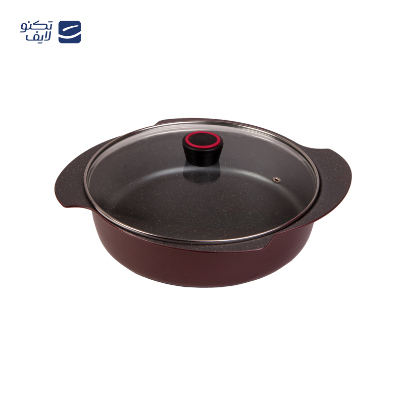 تابه دودسته تکنو مدل پروانه سایز 24 تابه دودسته تکنو مدل پروانه سایز 24