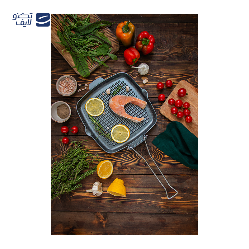 تابه گریل تکنو سایز24 تابه گریل تکنو سایز24