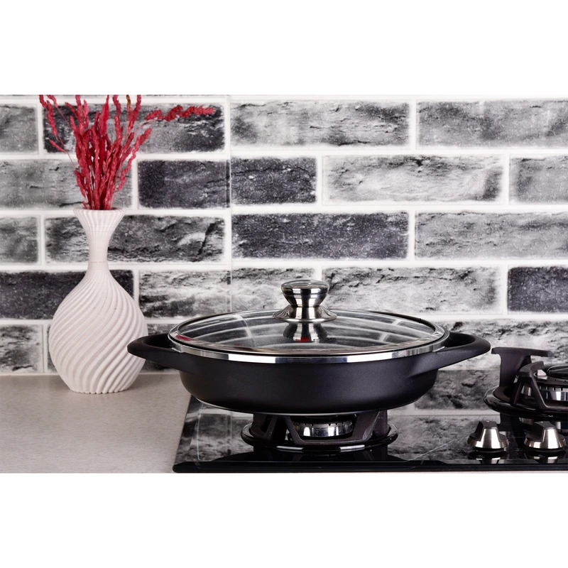 تابه ام جی اس طرح دو دسته کد 800207 سایز 28