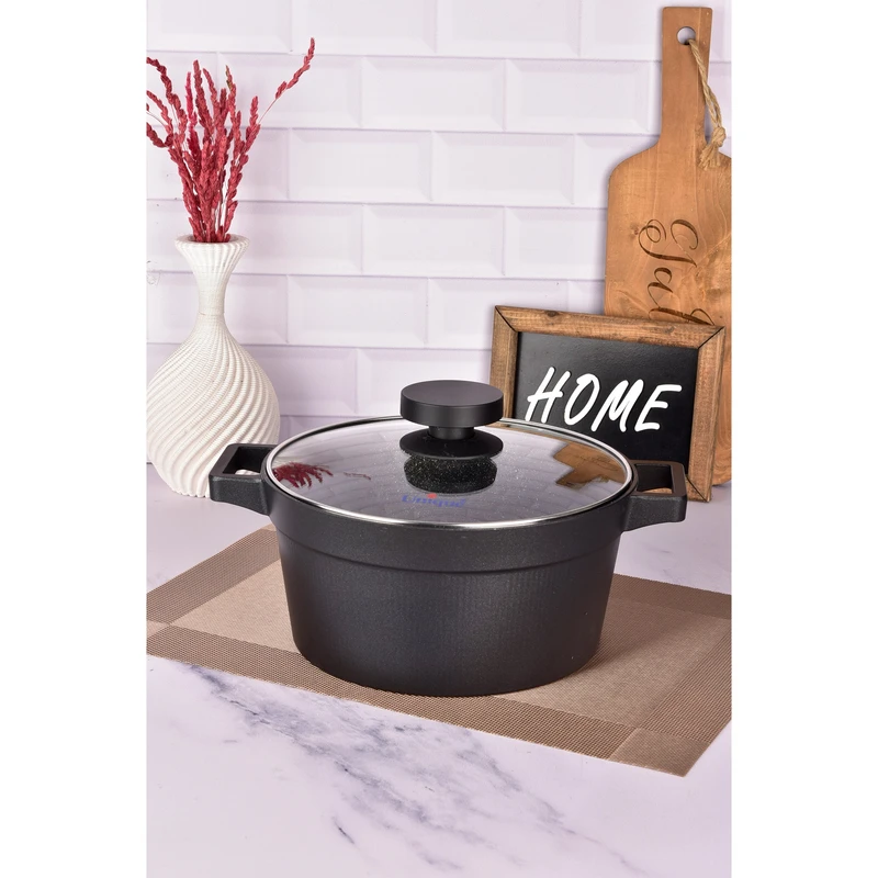 قابلمه یونیک مدل دیاموند کد 8906 سایز 24 قابلمه یونیک مدل دیاموند کد 8906 سایز 24