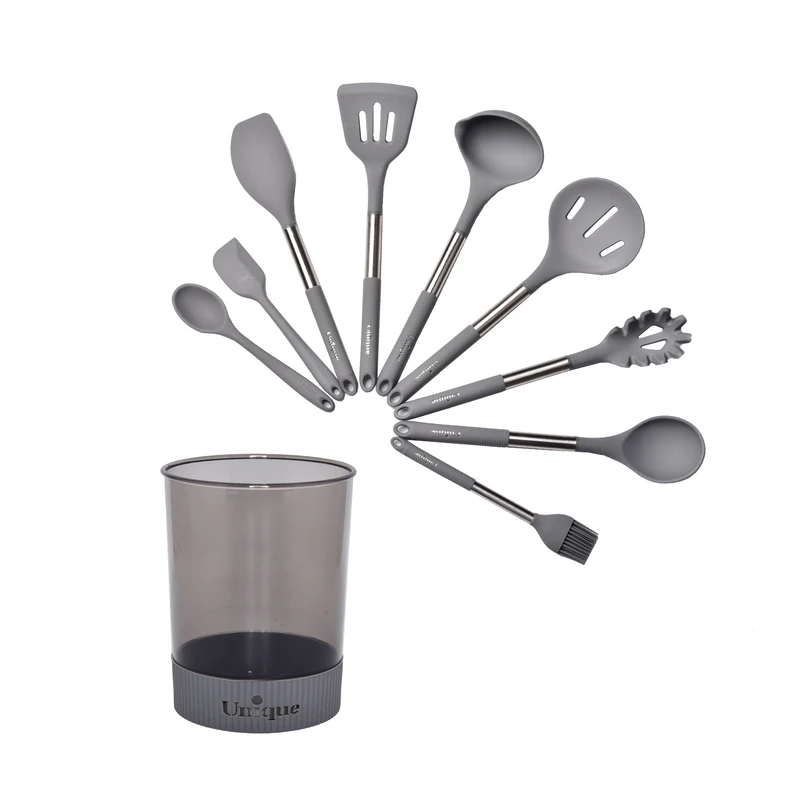 سرویس کفگیر و ملاقه 10 پارچه یونیک کد 1165 سرویس کفگیر و ملاقه 10 پارچه یونیک کد 1165