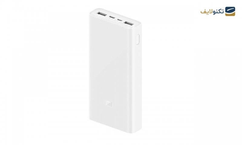 پاوربانک شیائومی مدل PLM18ZM ظرفیت 20000 میلی آمپر ساعت به همراه کابل تبدیل microUSB پاوربانک شیائومی مدل PLM18ZM ظرفیت 20000 میلی آمپر ساعت به همراه کابل تبدیل microUSB