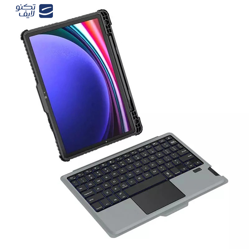 gallery-کیف کلاسوری کیبورد دار نیلکین مدل Bumper Combo Backlit مناسب برای تبلت سامسونگ Galaxy Tab S10 Plus - S9 Plus copy.png gallery-کیف کلاسوری کیبورد دار نیلکین مدل Bumper Combo Backlit مناسب برای تبلت سامسونگ Galaxy Tab S10 Plus - S9 Plus copy.png