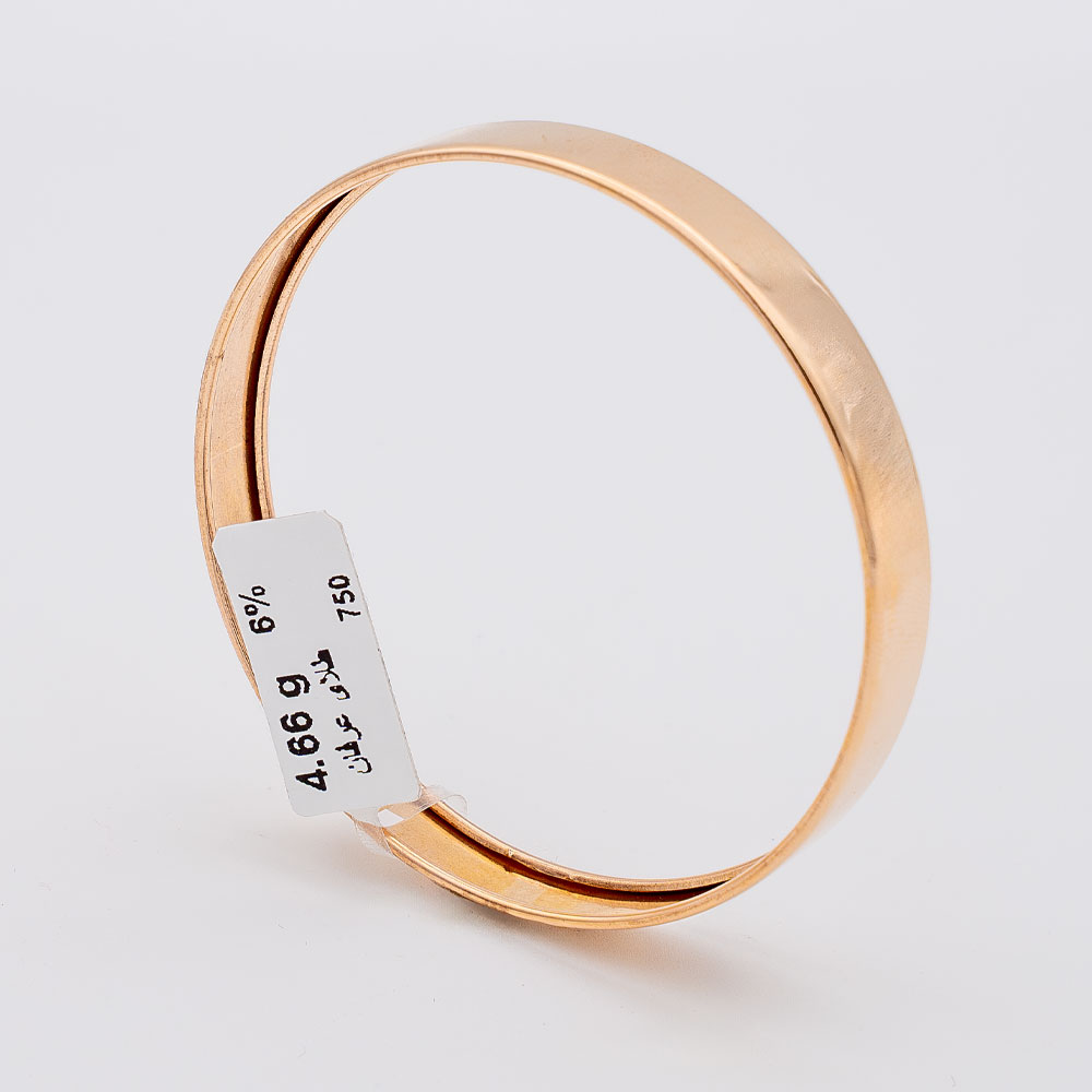 النگو طلا 18 عیار گالری طلا عرفان مدل آینه ای پهن8میل کد4215 النگو طلا 18 عیار گالری طلا عرفان مدل آینه ای پهن8میل کد4215