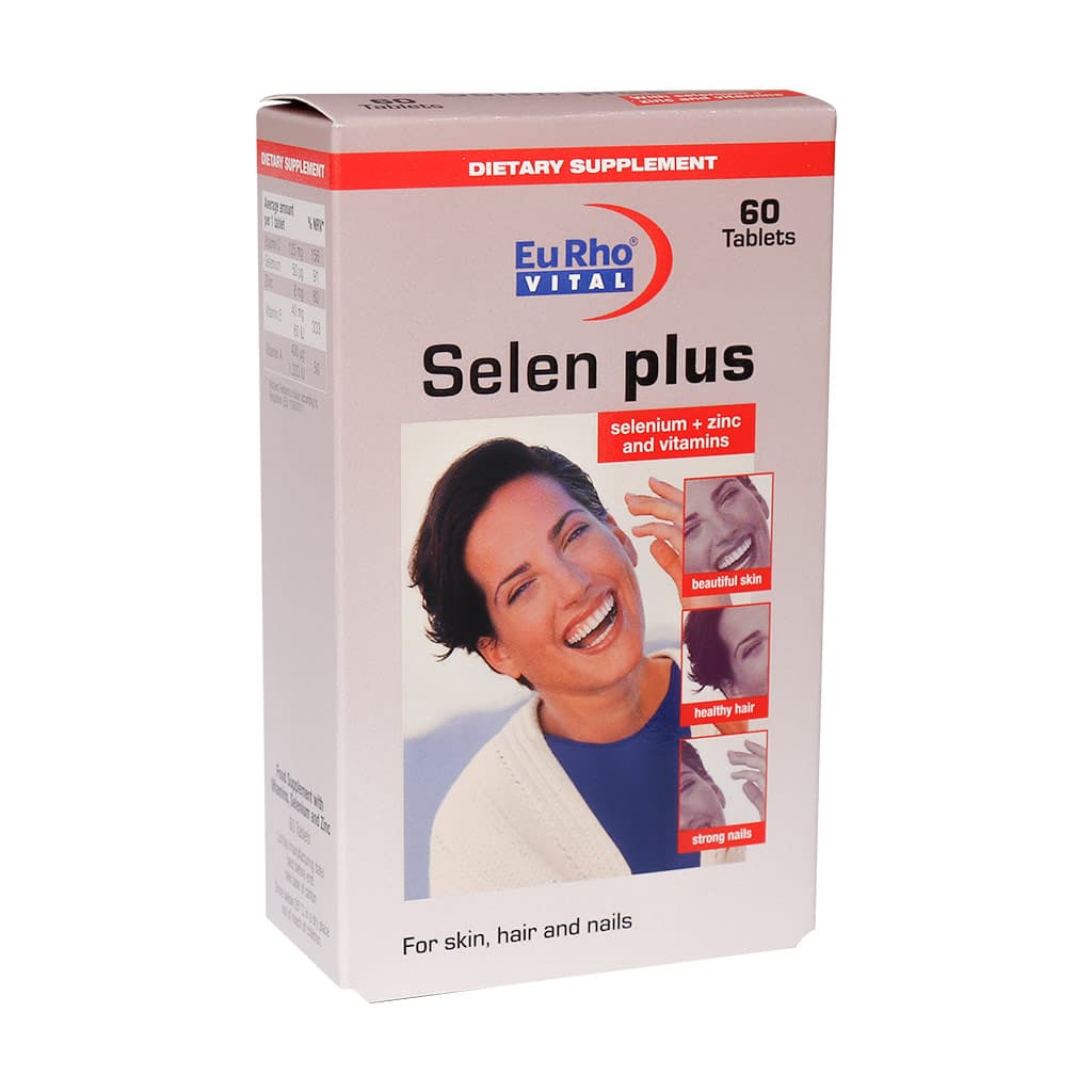 قرص سلن پلاس یوروویتال 60 عدد قرص سلن پلاس یوروویتال 60 عدد