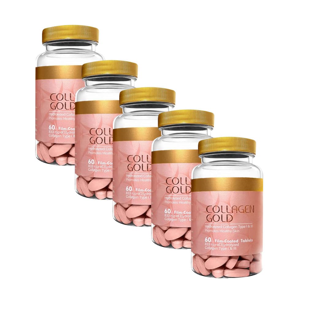 پک 5 عددی قرص کلاژن گلد آدریان