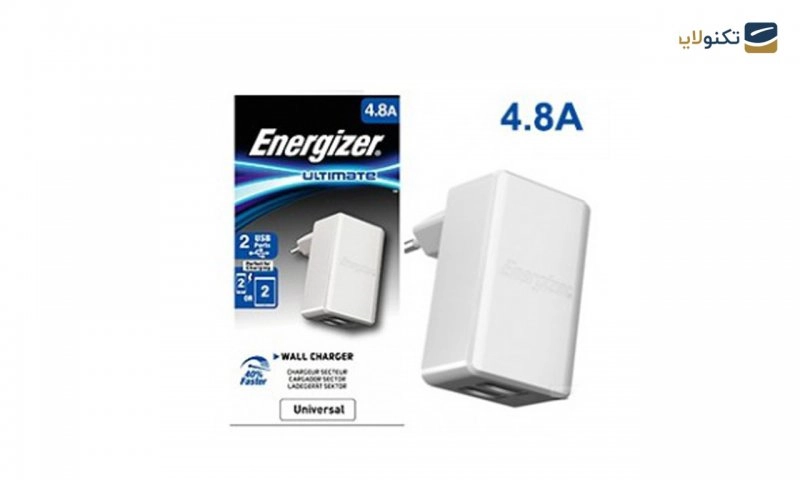 شارژر دیواری انرجایزر مدل ACA2DEUUWH3 شارژر دیواری انرجایزر مدل ACA2DEUUWH3