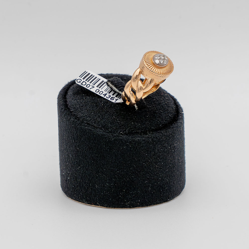 انگشتر طلا 18 عیار گالری طلا عرفان زنانه مدل کارتیه سگک دار کد 4361 انگشتر طلا 18 عیار گالری طلا عرفان زنانه مدل کارتیه سگک دار کد 4361