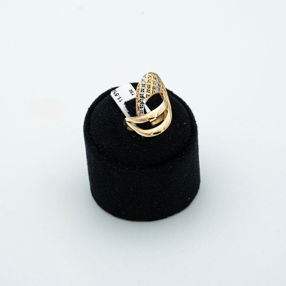 انگشتر طلا 18 عیار گالری طلا عرفان زنانه مدل ROZA کد 3627 انگشتر طلا 18 عیار گالری طلا عرفان زنانه مدل ROZA کد 3627