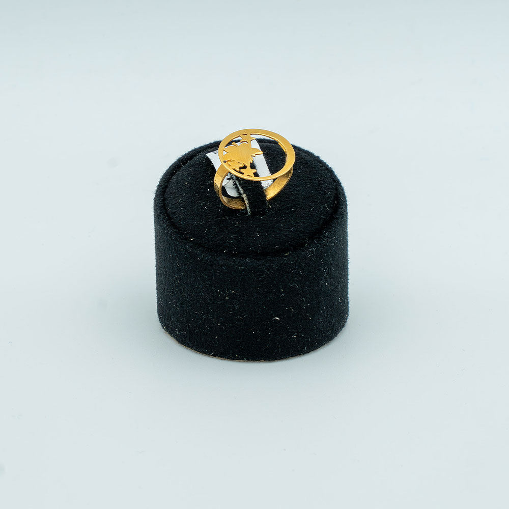 انگشتر طلا 18 عیار گالری طلا عرفان زنانه کد 816 انگشتر طلا 18 عیار گالری طلا عرفان زنانه کد 816