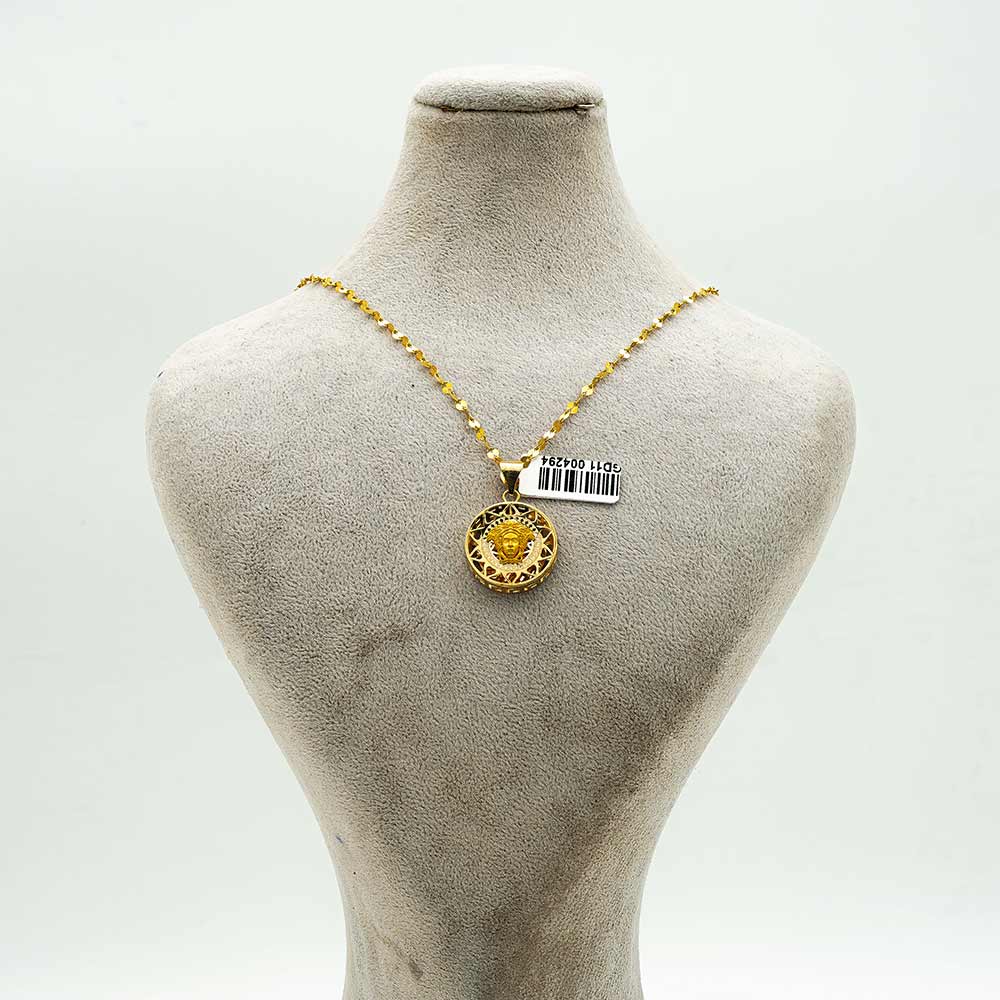 پلاک طلا 18 عیار گالری طلا عرفان ورساچه کد 4286