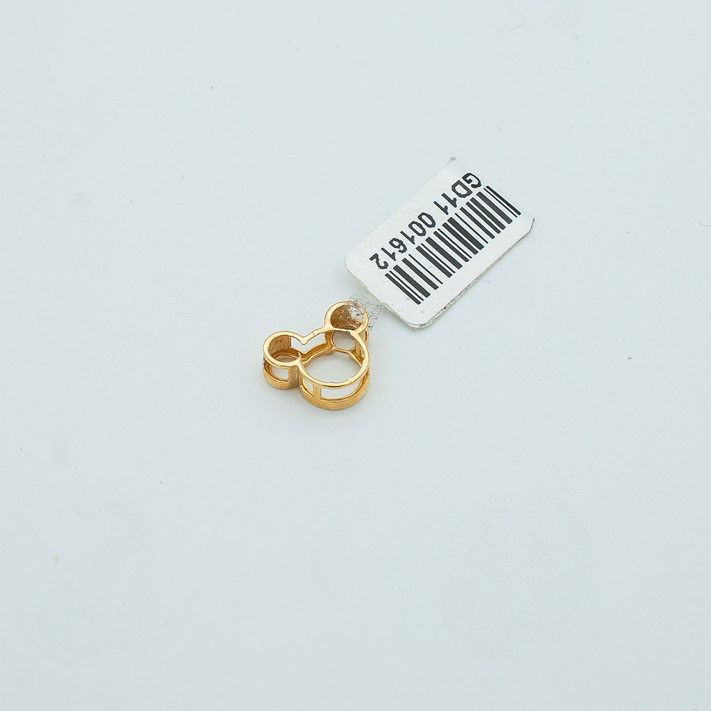 پلاک طلا 18 عیار گالری طلا عرفان مهر کد 1612 پلاک طلا 18 عیار گالری طلا عرفان مهر کد 1612