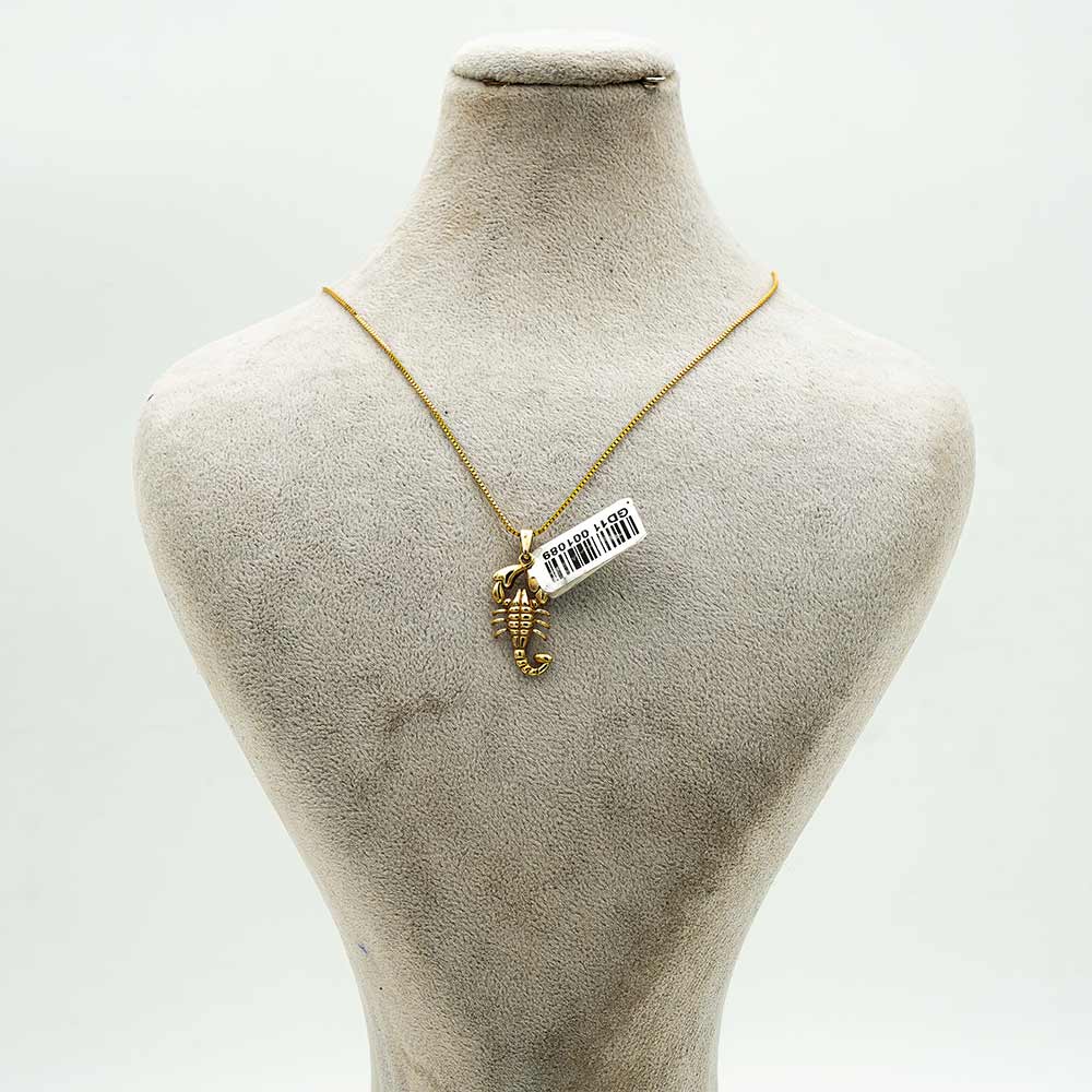 پلاک طلا 18 عیار گالری طلا عرفان اوا کد 1089