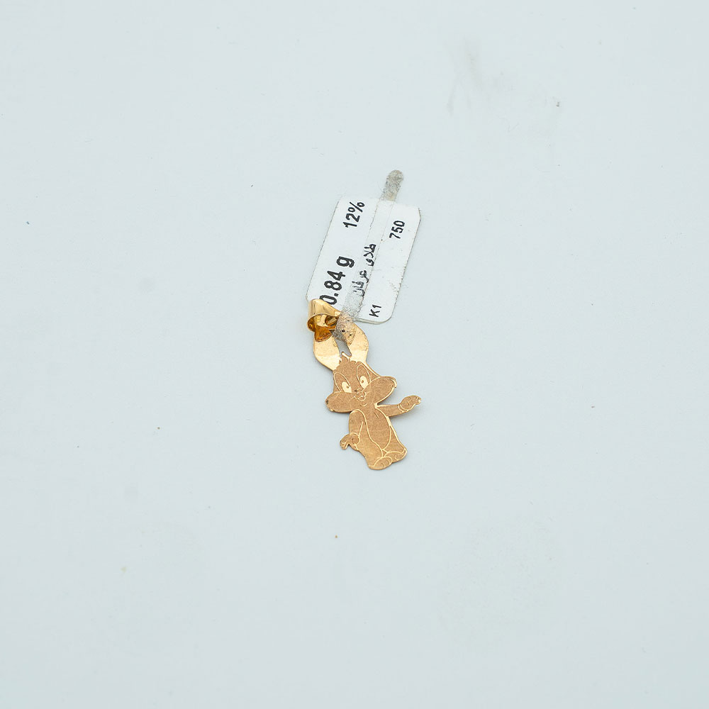 پلاک طلا 18 عیار گالری طلا عرفان کودک کد 0530 پلاک طلا 18 عیار گالری طلا عرفان کودک کد 0530