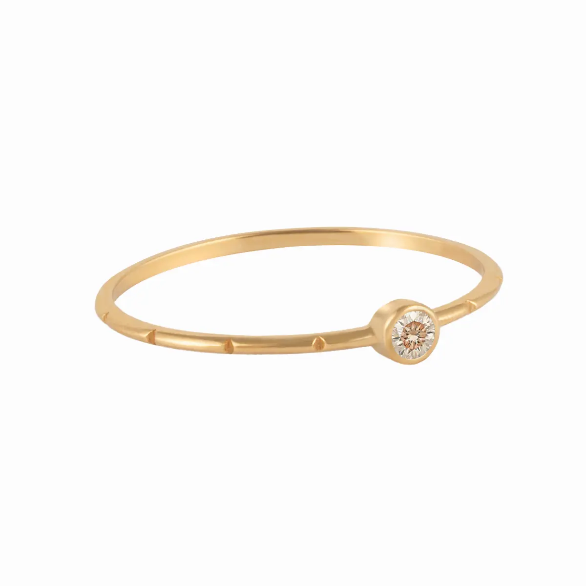 انگشتر طلای 18 عیار زنانه بان گالری مدل نگینی لوکا شامپاینی انگشتر طلای 18 عیار زنانه بان گالری مدل نگینی لوکا شامپاینی