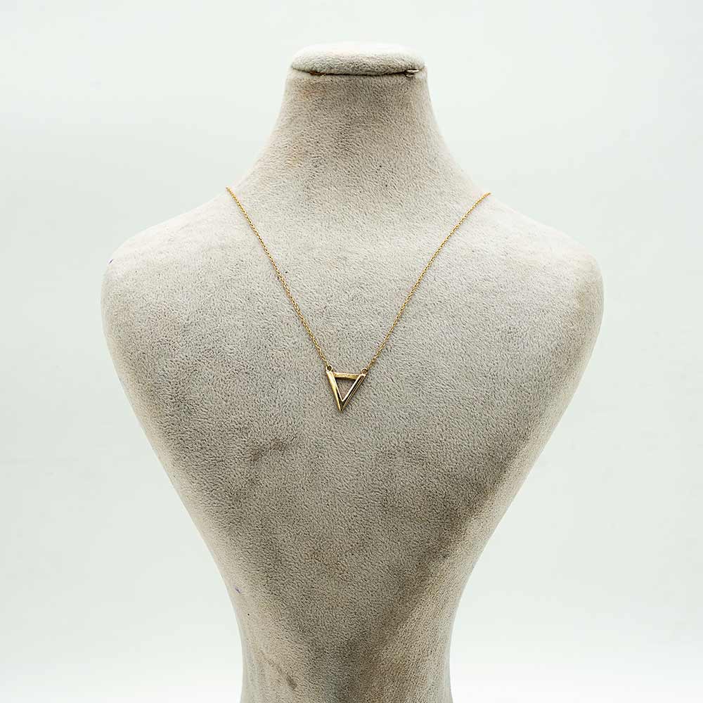 گردنبند طلا 18 عیار زنانه مدل مینیمال ک4651 گردنبند طلا 18 عیار زنانه مدل مینیمال ک4651