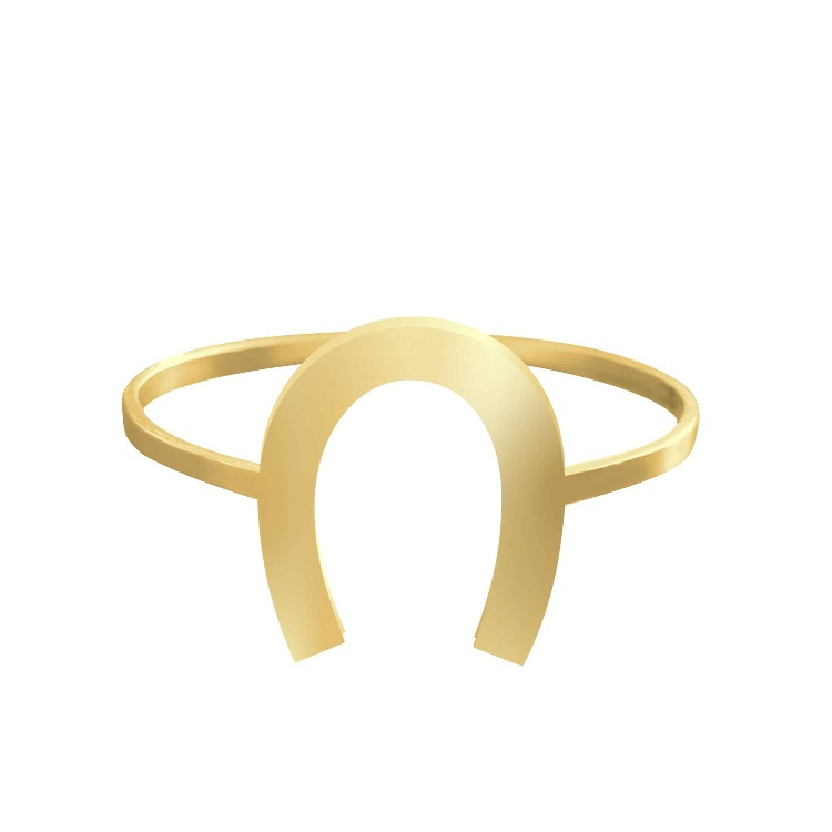 انگشتر طلا 18 عیار زنانه شمیم گلد گالری کد AA 95 طرح نعل انگشتر طلا 18 عیار زنانه شمیم گلد گالری کد AA 95 طرح نعل