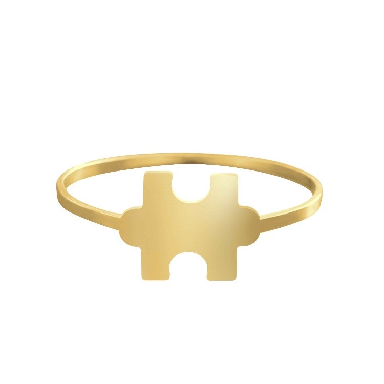 انگشتر طلا 18 عیار زنانه شمیم گلد گالری کد AA26 طرح پازل انگشتر طلا 18 عیار زنانه شمیم گلد گالری کد AA26 طرح پازل