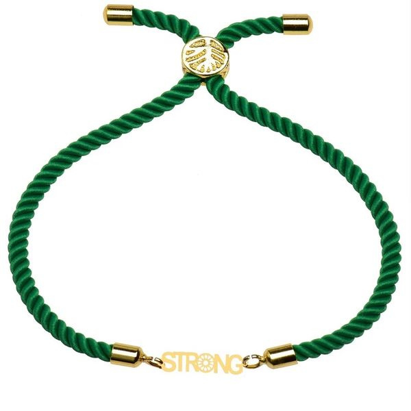 دستبند طلا 18 عیار دخترانه شمیم گلد گالری مدل strong 664 دستبند طلا 18 عیار دخترانه شمیم گلد گالری مدل strong 664