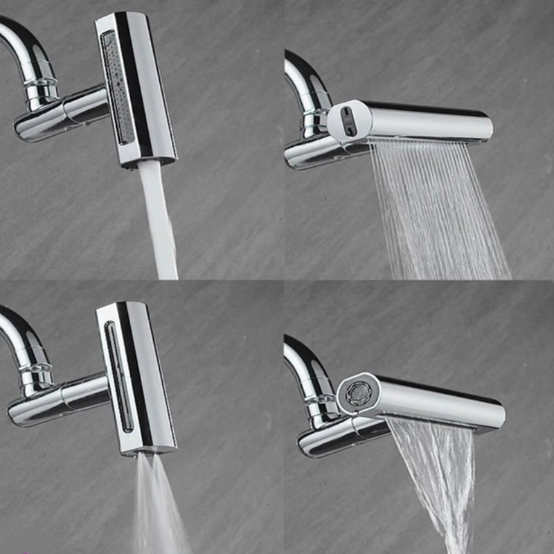 ست شیرآلات توفیق مدل آبشاری النگویی چهارحالته مجموعه 6 عددی